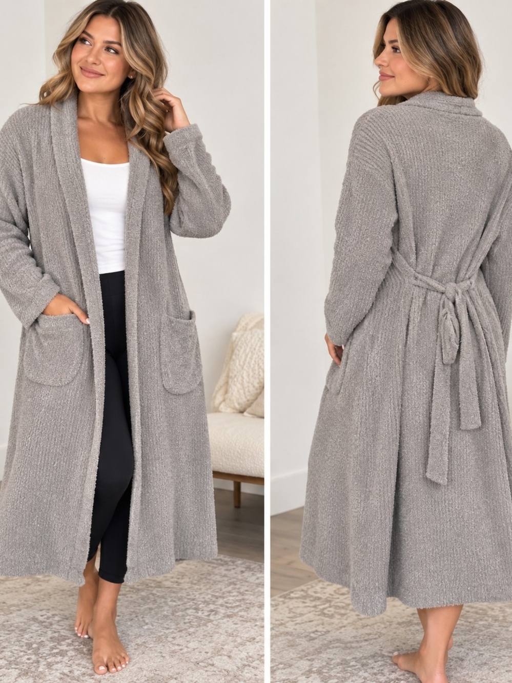 Barefoot Dreams Ribbed Robe